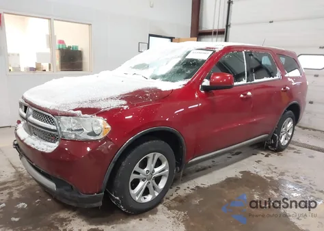 2011 Dodge Durango Express from USA, damaged, VIN 1D4RE2GGXBC699715